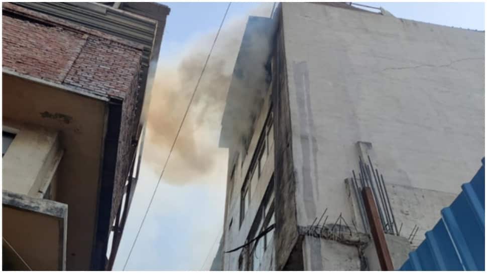 Fire breaks out at furniture manufacturing factory in Delhi