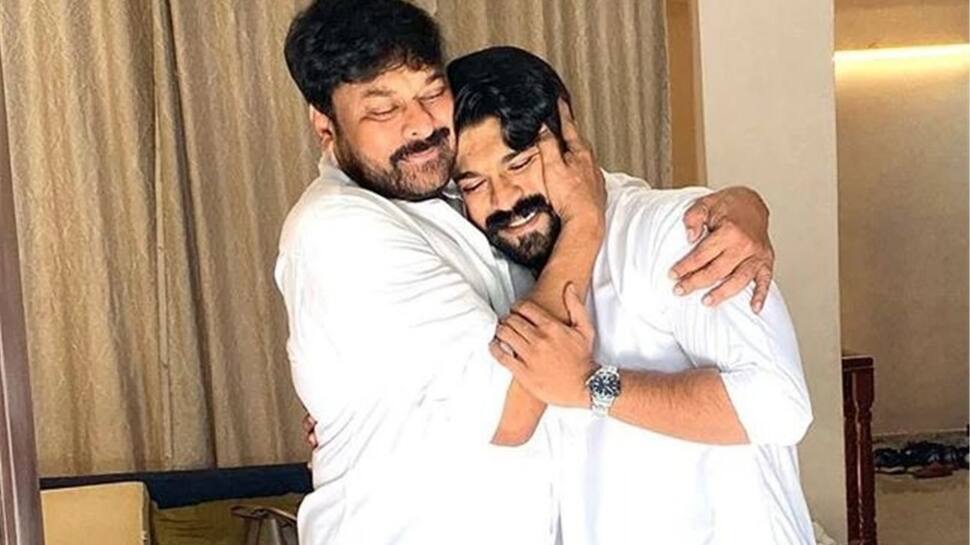 Ram Charan broke into tears when dad Chiranjeevi hugged him on sets of Acharya