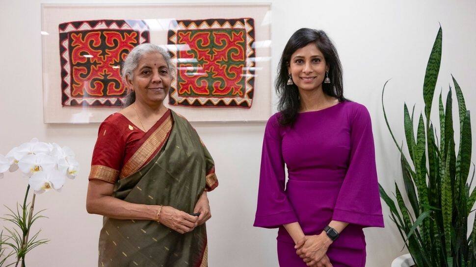 FM Nirmala Sitharaman meets IMF’s Gita Gopinath, discusses wide range of issues