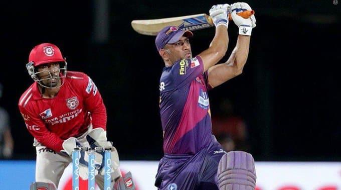 IPL 2016: RPS vs KXIP (MS Dhoni 64 off 32)