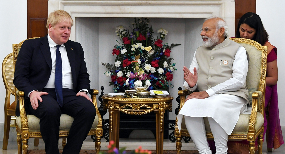 PM Modi held detailed dialogue with his British counterpart in Delhi