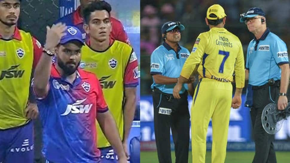 IPL 2022: Fans compare Rishabh Pant with MS Dhoni after DC captain protests against umpires during match against RR - WATCH