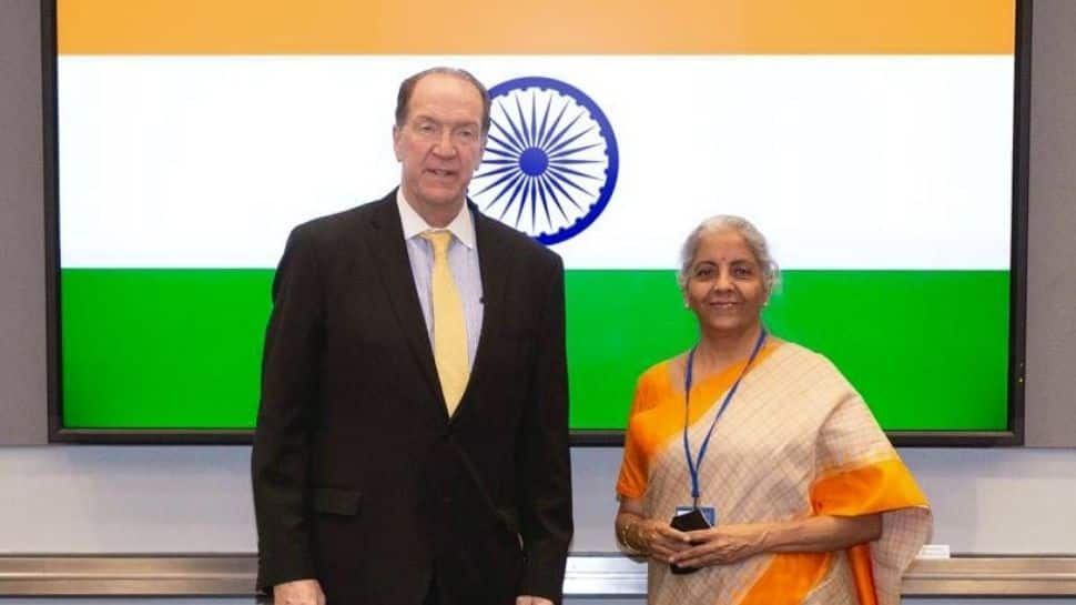 FM Sitharaman meets World Bank President Malpass, discusses Covid-19, Russia-Ukraine conflict 