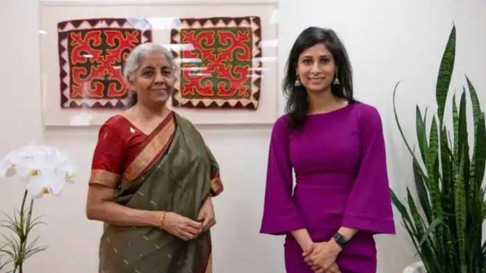 FM Nirmala Sitharaman meets IMF’s Gita Gopinath