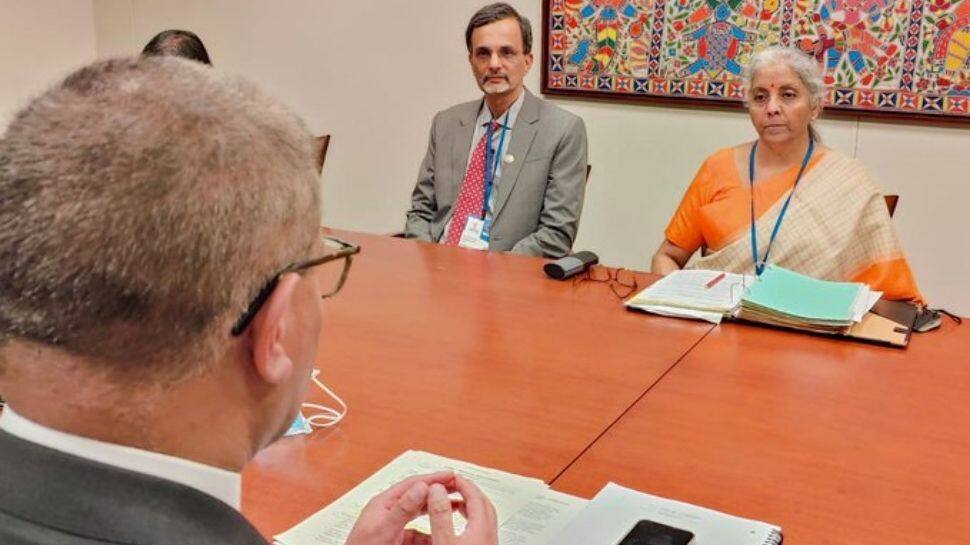 FM Sitharaman met UK COP26 President 