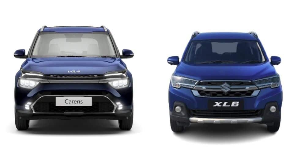 2022 Maruti Suzuki XL6 vs Kia Carens comparison