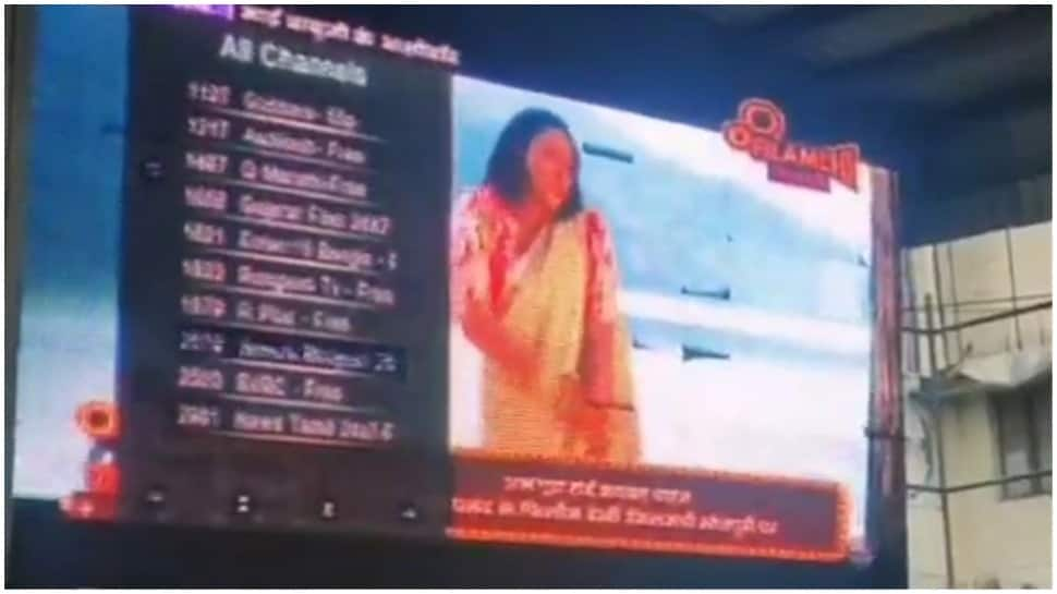 Movie songs played on LED screens atop Tirumala temple, devotees left shocked, furious