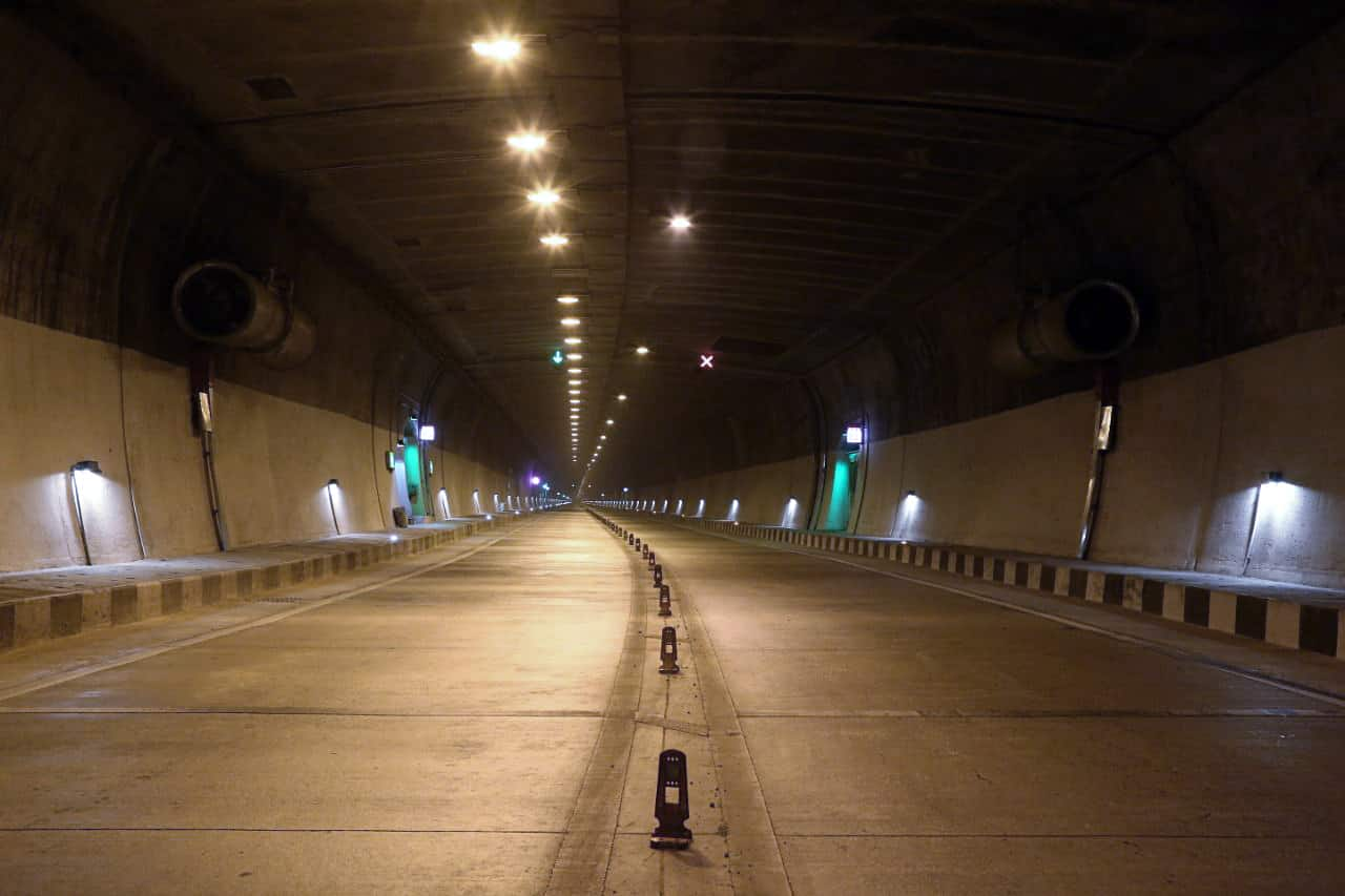 The Banihal Qazigund Road Tunnel has been built at a cost of over Rs 3100 crore