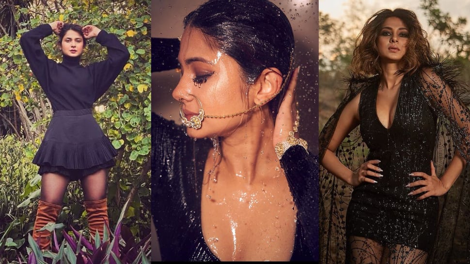 Jennifer Winget Sex - Jennifer Winget oozes oomph in black attires, check her diverse looks in  the colour: PICS | News | Zee News