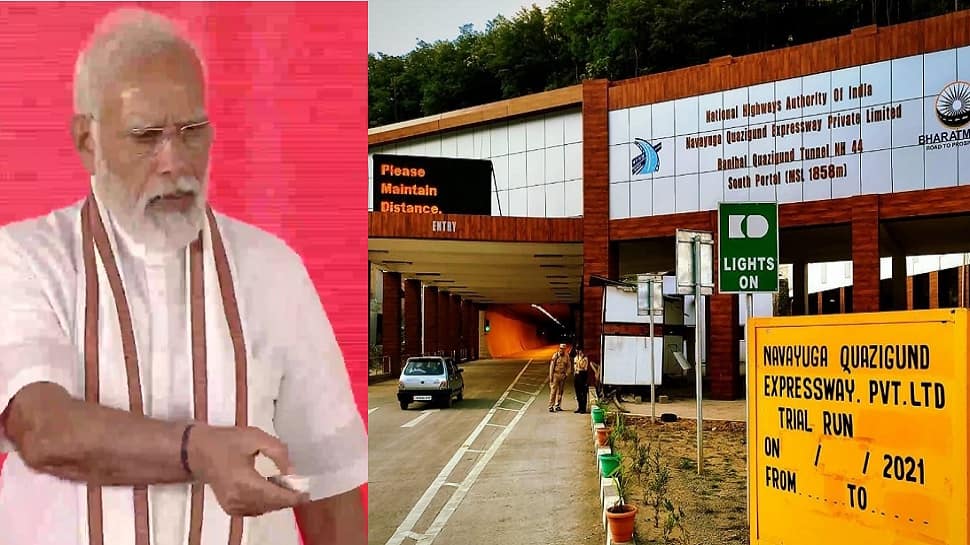 PM Narendra Modi inaugurates Banihal-Qazigund tunnel: Interesting facts to know