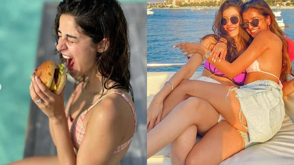 Ananya Panday and Shanaya Kapoor are true blue besties and their Maison  Goyard mini bags agree