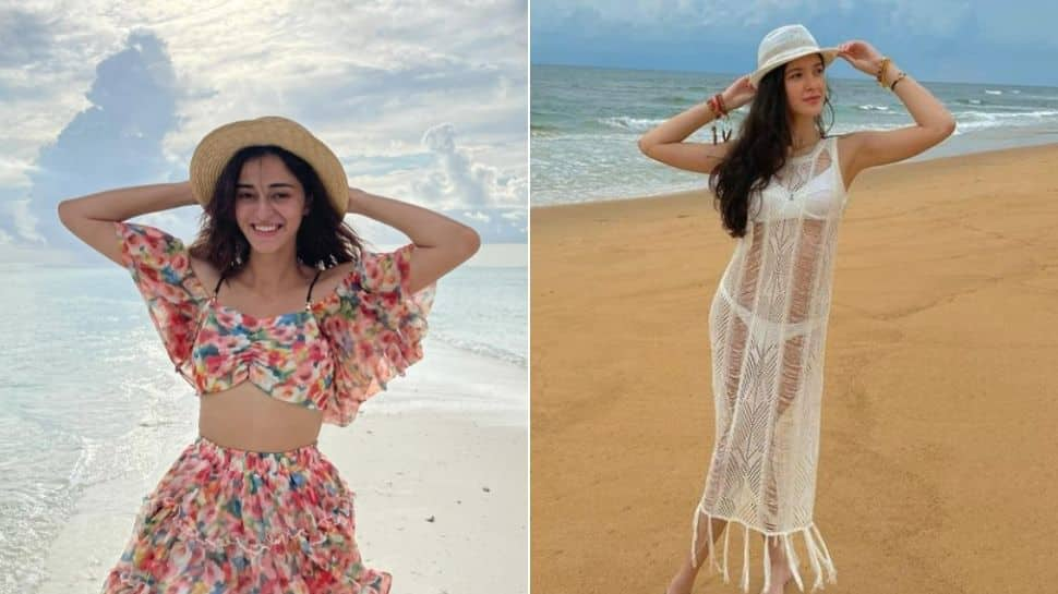 Shanaya and Ananya's love for straw hats