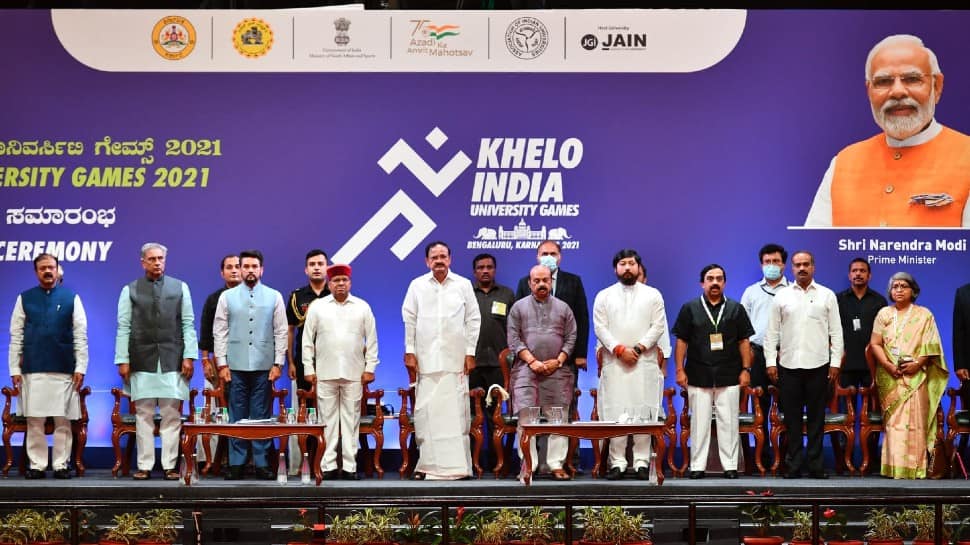 Khelo India University Games 2021: PM Narendra Modi sends special message at event&#039;s grand opening