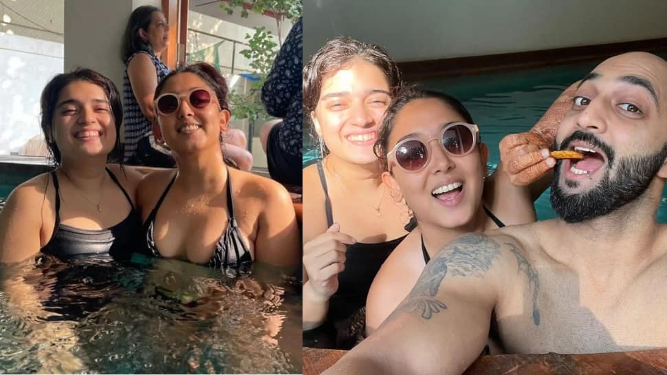 Aamir Khan’s daughter Ira Khan beats the heat inside pool, says she can be ‘swimwear model’: pics