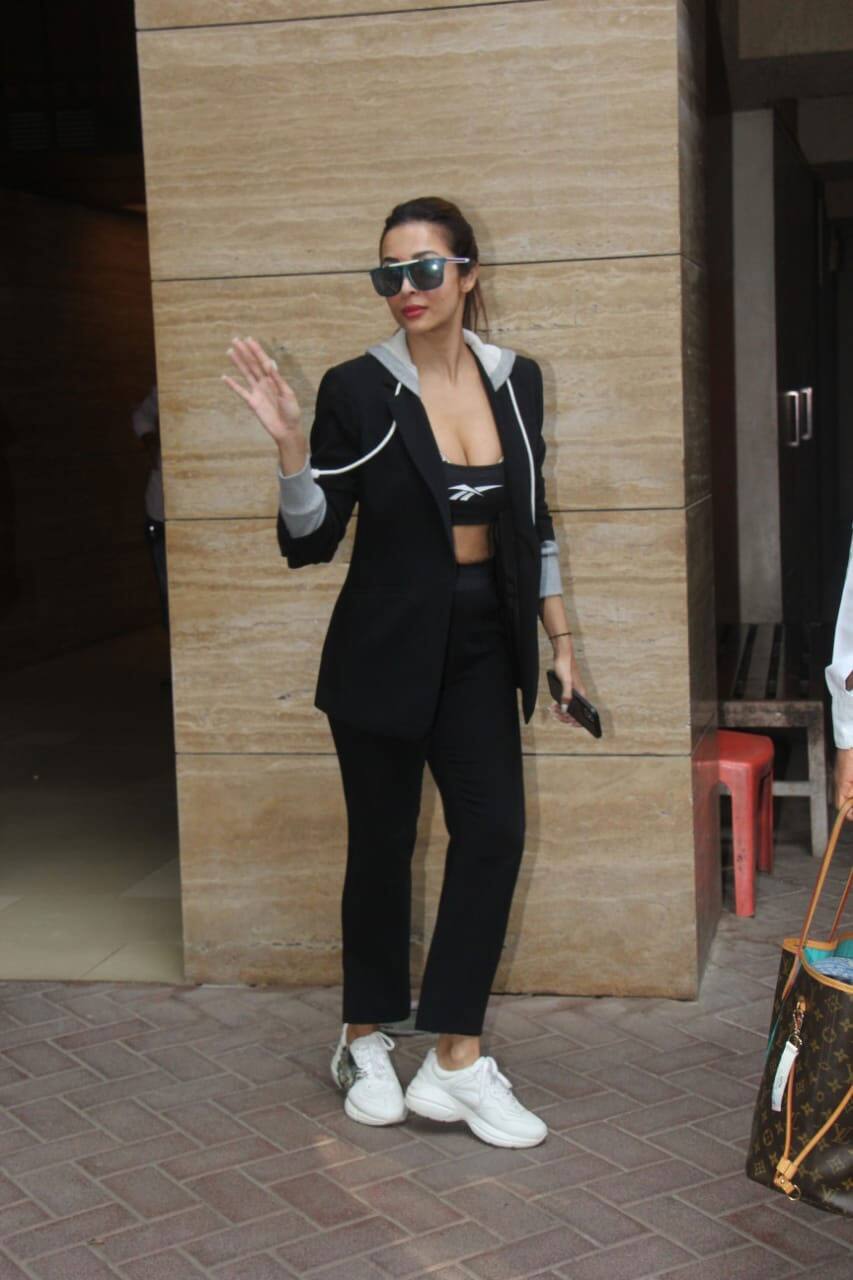 Malaika Arora spotted in Khar