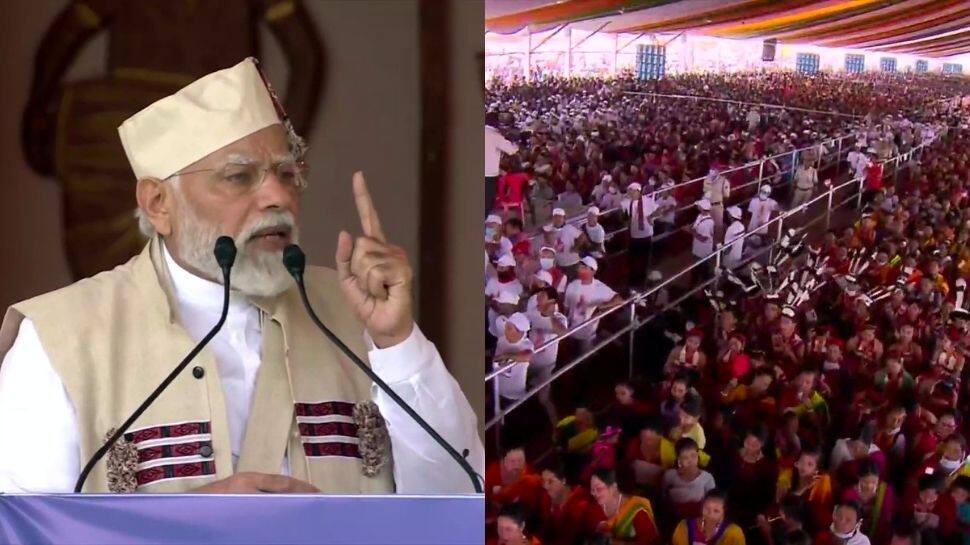 PM Narendra Modi's Assam visit LIVE: PM attends 'Peace, Unity and Development Rally' in Diphu | News - Vimarsana News
