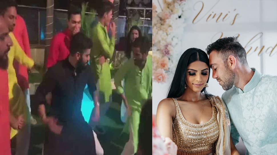 Virat Kohli&#039;s lit dance on Samantha&#039;s &#039;Oo Antava&#039; from Maxwell-Vini&#039;s wedding party - Watch