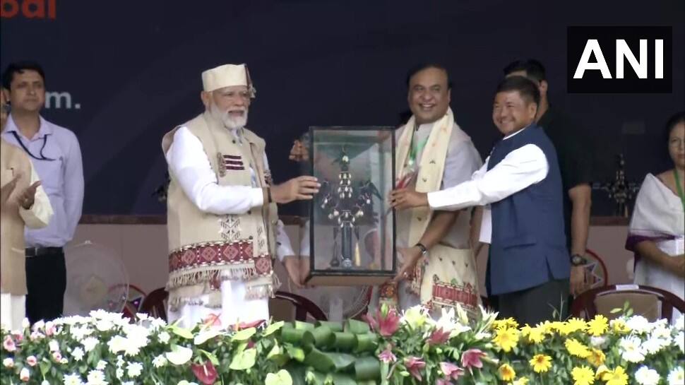 PM Narendra Modi and CM Himanta Biswa Sarma