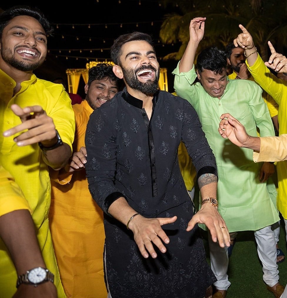 Virat Kohli danced too