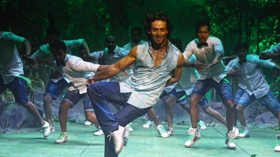 Tiger Shroff floors fans