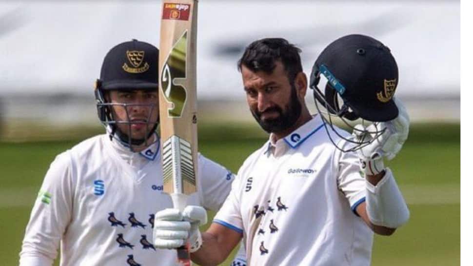 Far away from IPL 2022 noise, Cheteshwar Pujara slams 3rd ton in County Championship for Sussex 