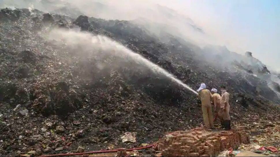 Firefighting at Bhalswa landfill site in Delhi continues for fifth day