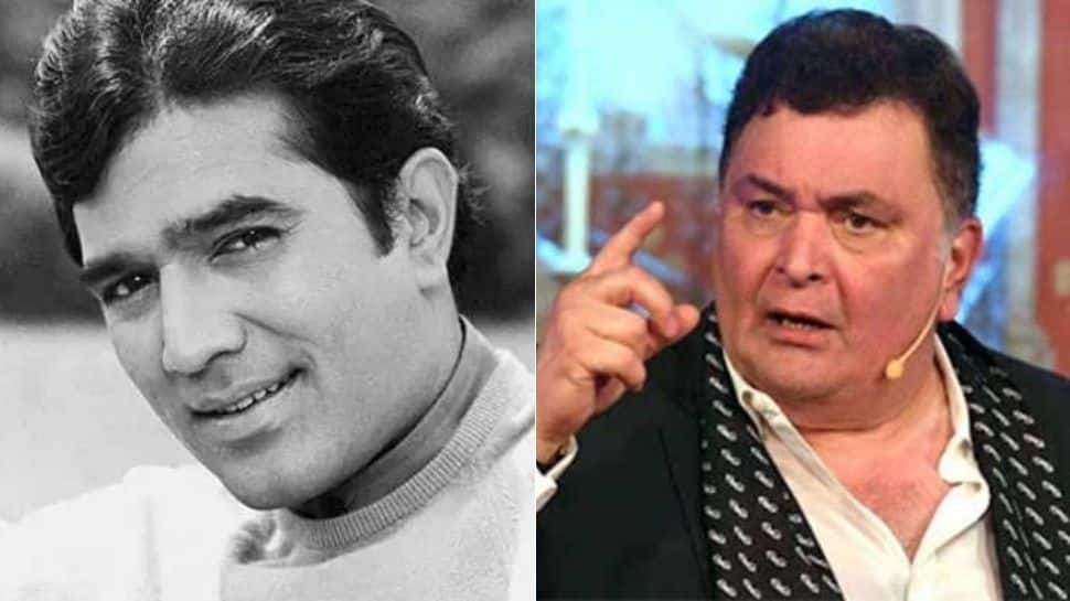 Rajesh Khanna and Raj Kapoor