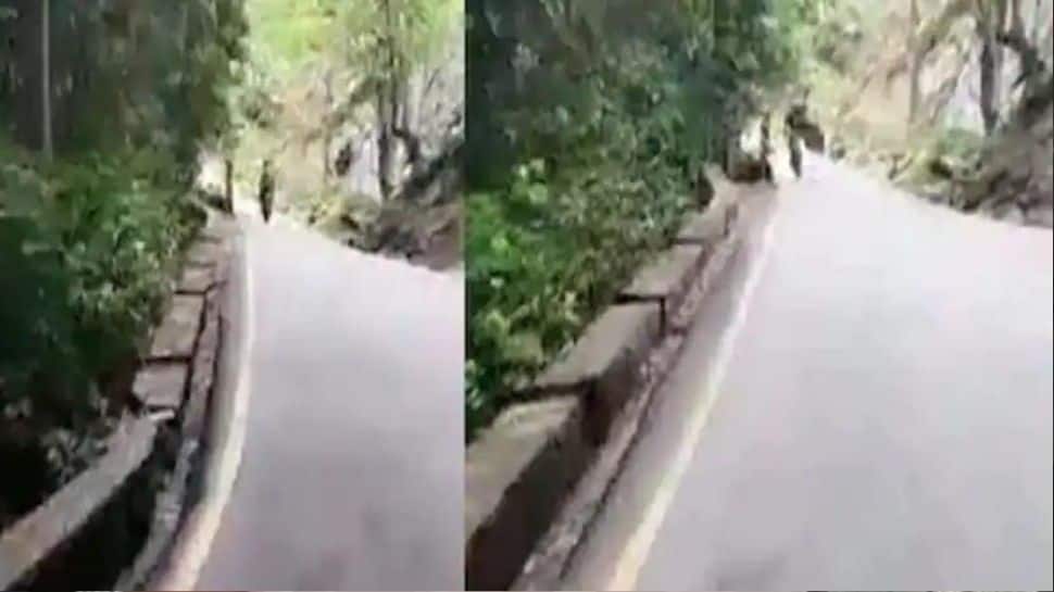 Kerala: One killed, another injured as boulder falls from hill, hits the bike