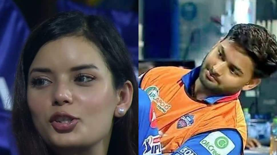 DC vs LSG IPL 2022: Rishabh Pant&#039;s girlfriend Isha Negi cheers for boyfriend from stands, SEE PIC