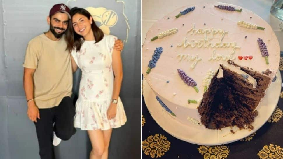 Mumbai, India. 2nd Nov, 2018. Indian actor Shahrukh Khan cutting the cake  with Anushka Sharma on his 53rd birthday at the trailer launch event of his  upcoming film Zero in Mumbai. Credit: