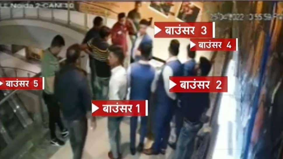 Noida mall brawl: Footage shows victim Brijesh Rai being assaulted by bouncers