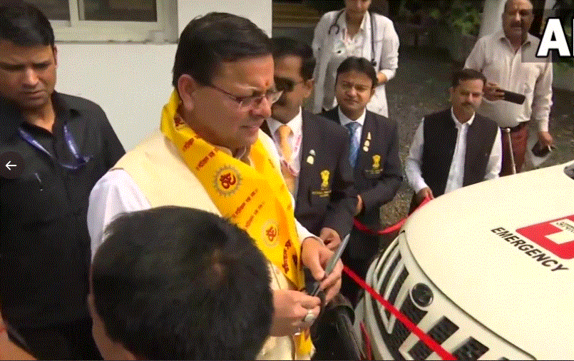 Char Dham Yatra set to begin on May 3, Uttarakhand CM Pushkar Singh Dhami flags off free health services for devotees Char Dham Yatra set to begin on May 3, Uttarakhand CM Pushkar Singh Dhami flags off free health services for devotees