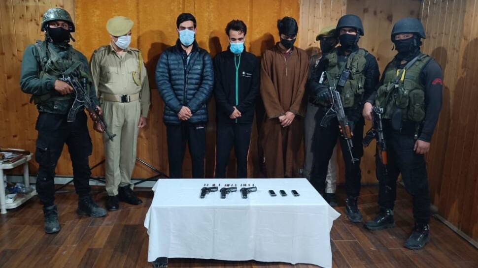 3 LeT terrorists arrested in Sopore, ammunition recovered: J&amp;K Police