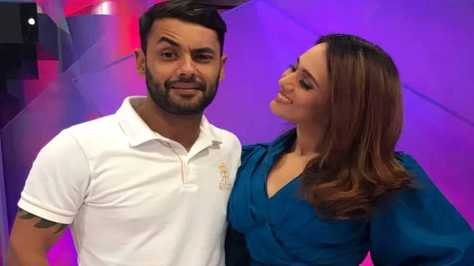 Mayanti Langer and Stuart Binny have baby boy together