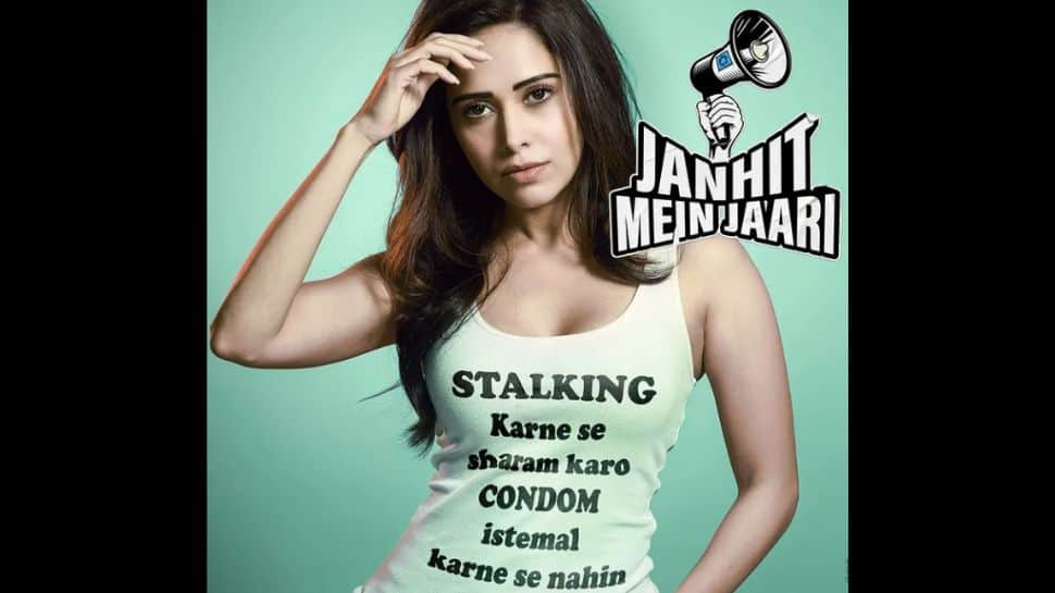 Nushrratt Bharuccha&#039;s sassy FIRST look from &#039;Janhit Mein Jaari&#039; unveiled - See pic