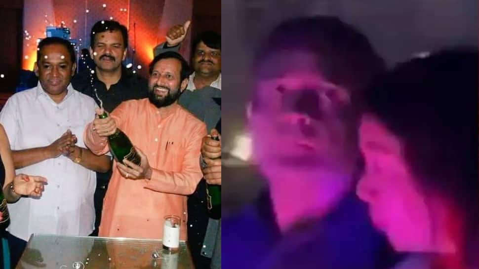 &#039;Prakash Javadekar popped Champagne too&#039;: Congress hits out at BJP after Rahul Gandhi&#039;s Nepal nightclub video goes viral