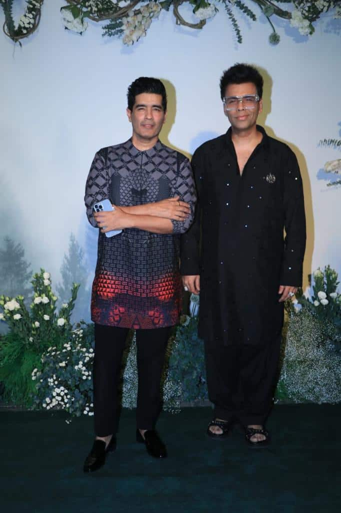 Karan Johar and Manish Malhotra