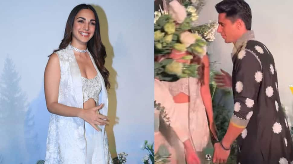 Amid break-up rumours, Sidharth Malhotra and Kiara Advani spotted together at Arpita Khan&#039;s Eid bash - VIDEO 