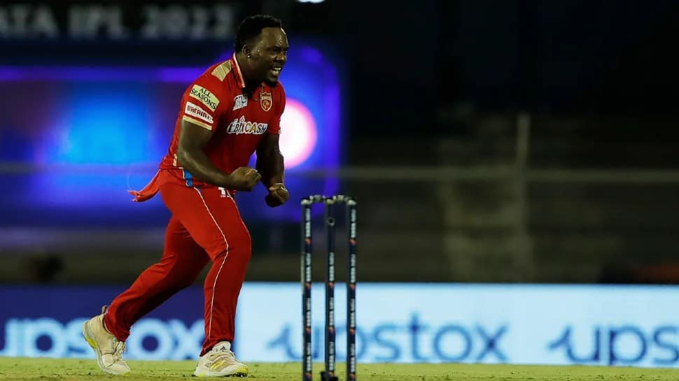 West Indies and Punjab Kings all-rounder Odean Smith bowled a delivery at 148.8kph, the fastest for his side. (Photo: BCCI/IPL)
