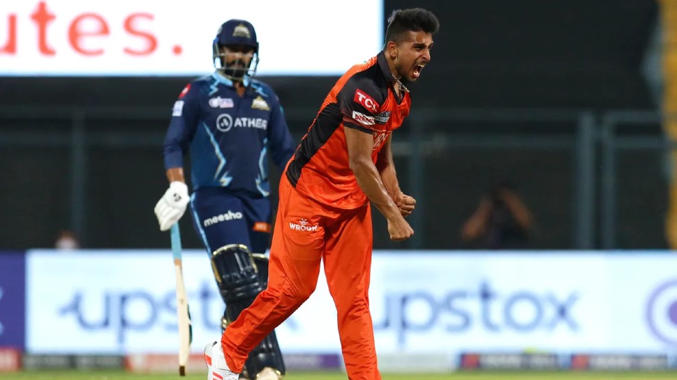 Umran Malik's 2nd fastest ball has been registered at 153.3kph against the Gujarat Titans. (Photo: BCCI/IPL)