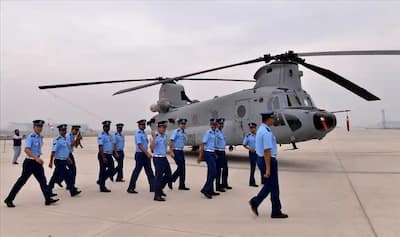 Indian Air Force Chinook heavy-lift helicopter