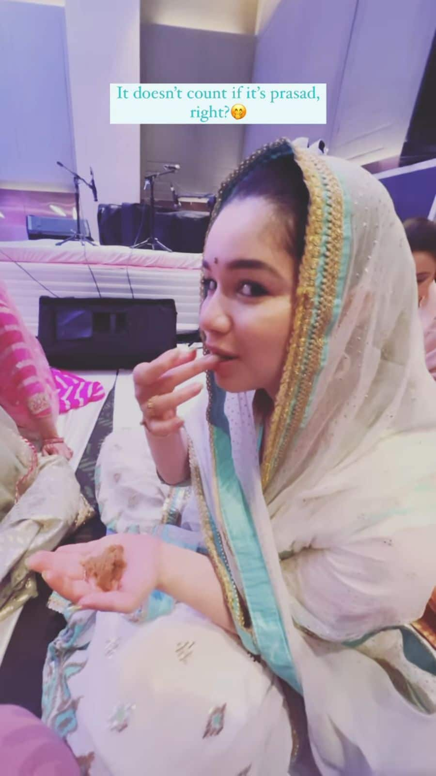 Sara Tendulkar in Gurudwara