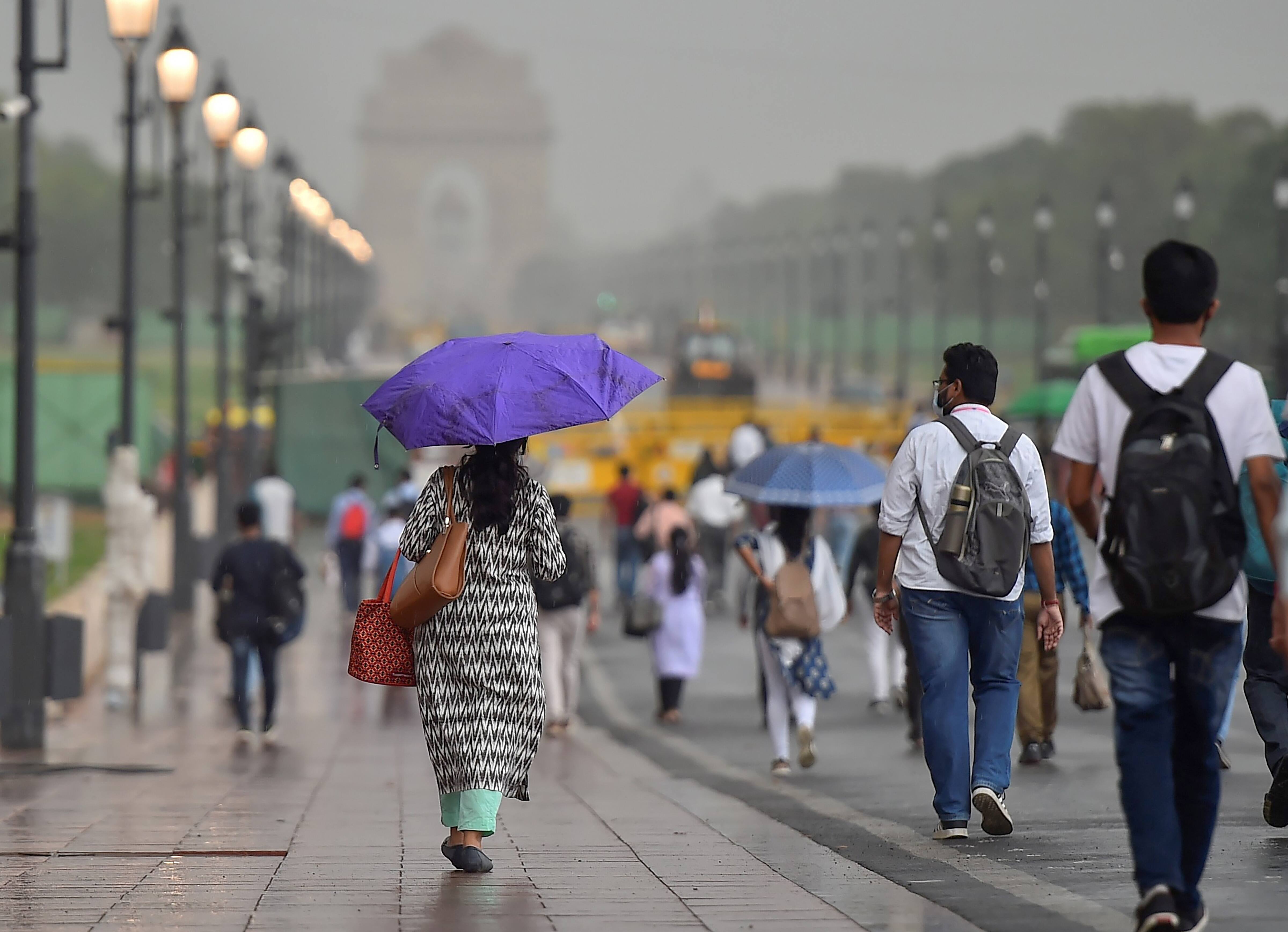 Delhi rains: National capital gets respite from heatwave with downpour