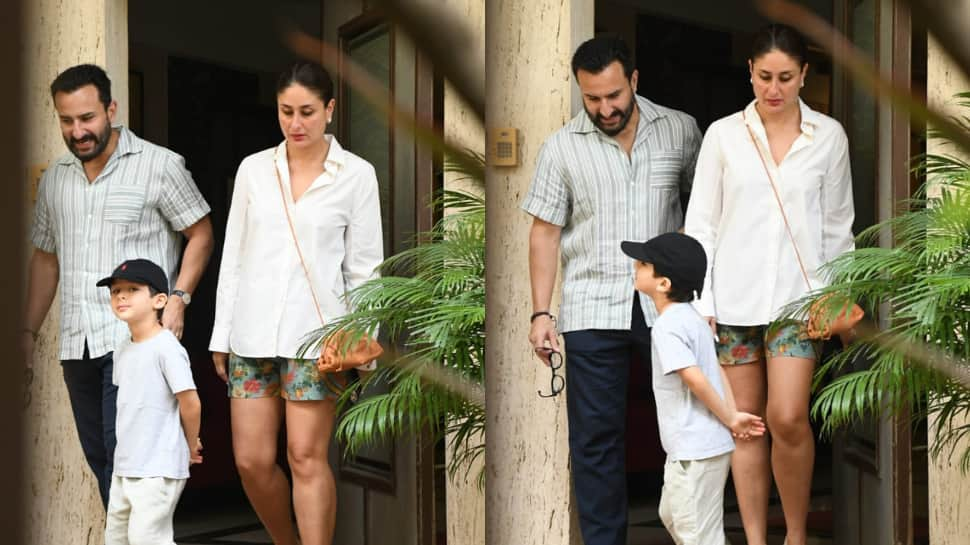 Kareena, Saif and Taimur go for an outing on Mother's Day 2022