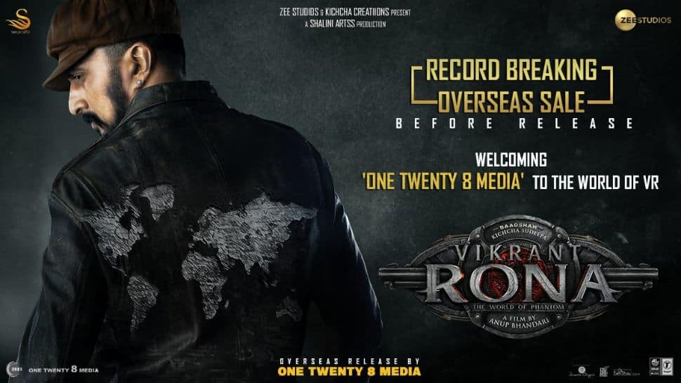 Kichcha Sudeepa&#039;s Vikrant Rona acquired by international distributors for HUGE amount