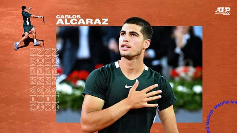 Madrid Open: Carlos Alcaraz outplays defending champion Alexander Zverev to clinch title