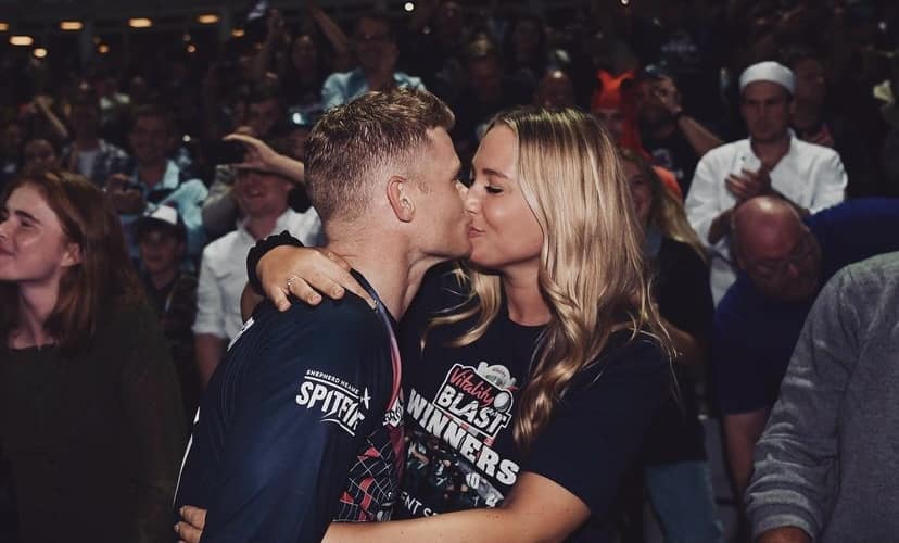 Sam Billings’ fiancee