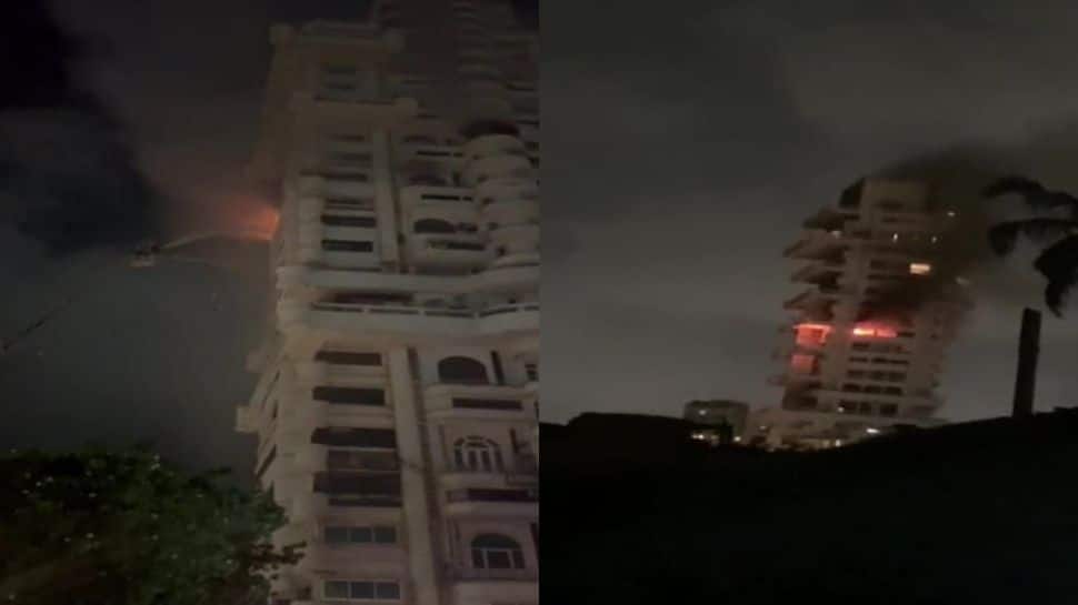 Maharashtra: Fire breaks out in residential building near SRK&#039;s Mumbai bungalow