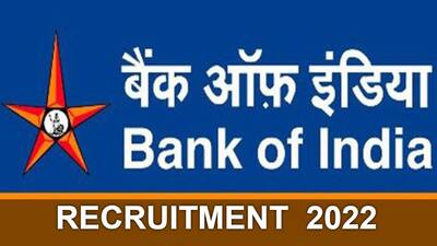 Bank of India Recruitment 2022: Total number of vacancies