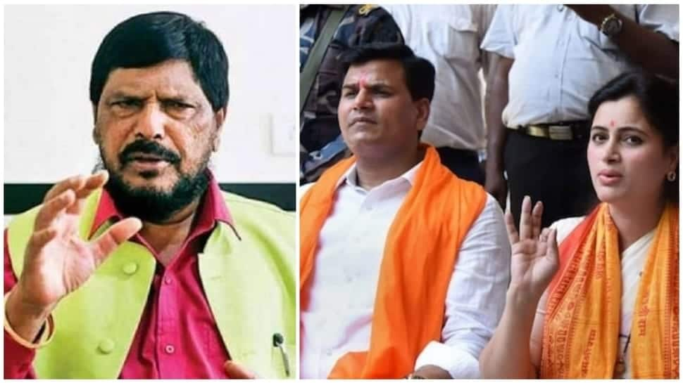 Hanuman Chalisa Row: Ramdas Athawale supports Navneet Rana, says facing injustice because she is a Dalit